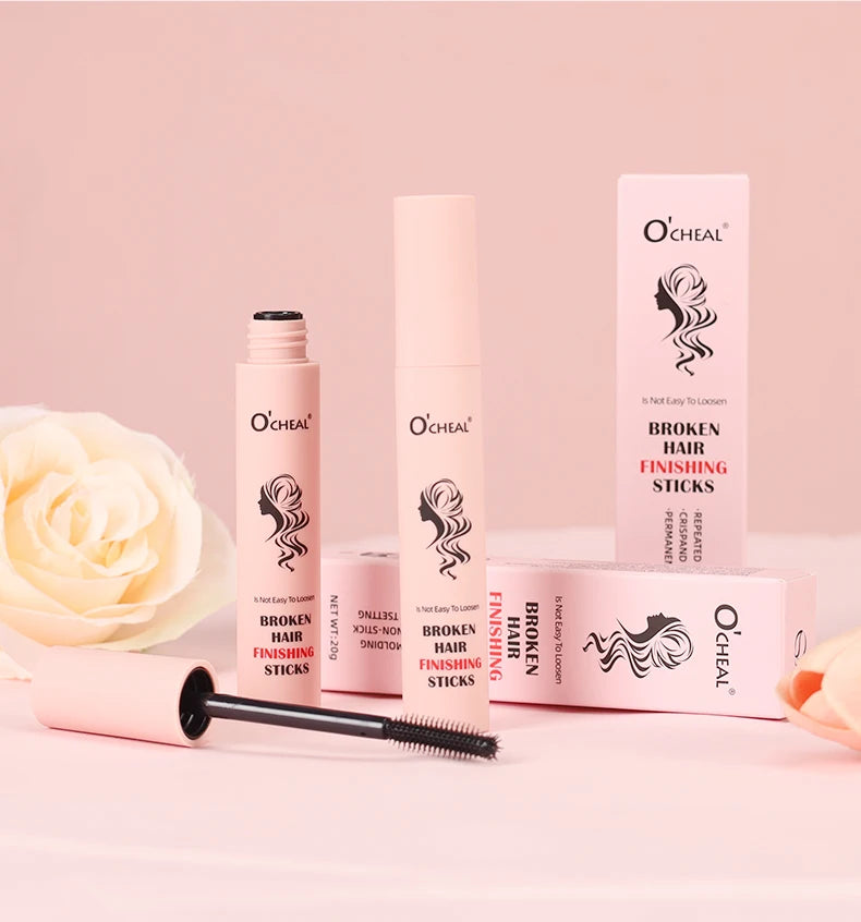 OCHEAL Broken Hair Artifact Finishing Hair Wax Stick Anti-fried Clean Hair Spray Fix Stick Wax Anti-frizz Cream Stick Portable