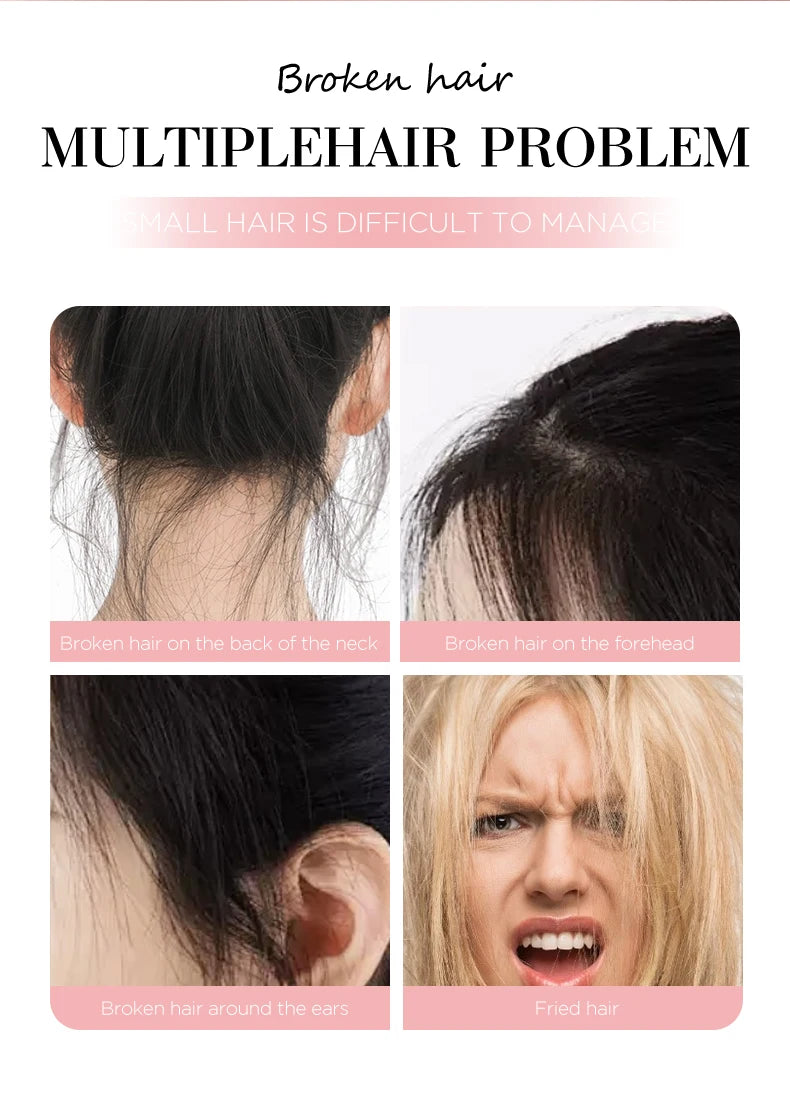 OCHEAL Broken Hair Artifact Finishing Hair Wax Stick Anti-fried Clean Hair Spray Fix Stick Wax Anti-frizz Cream Stick Portable