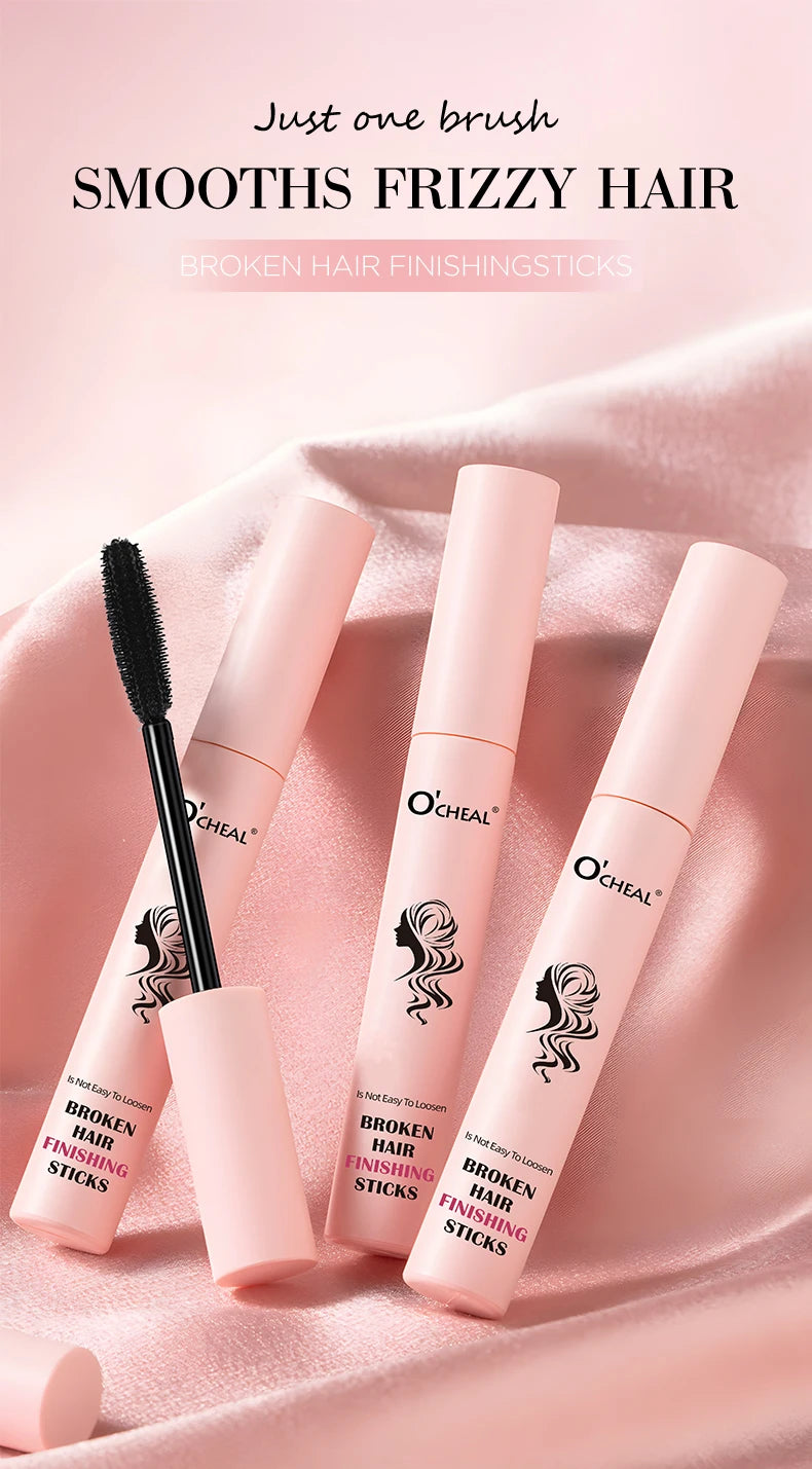 OCHEAL Broken Hair Artifact Finishing Hair Wax Stick Anti-fried Clean Hair Spray Fix Stick Wax Anti-frizz Cream Stick Portable