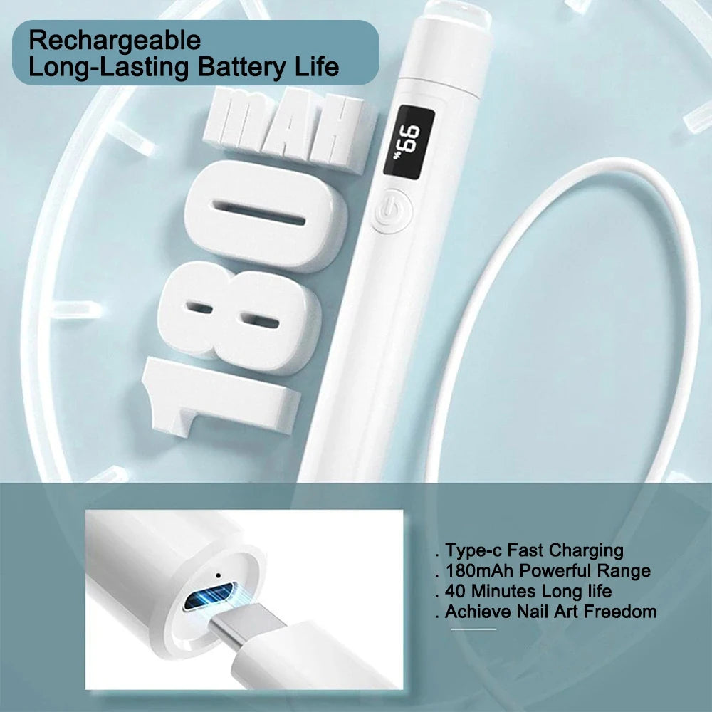 Professional Ultraviolet Mini Nails Drying Light UV LED Nail Lamp Table  With Stand For Manicure Portable Nail Dryer Stand Lamp